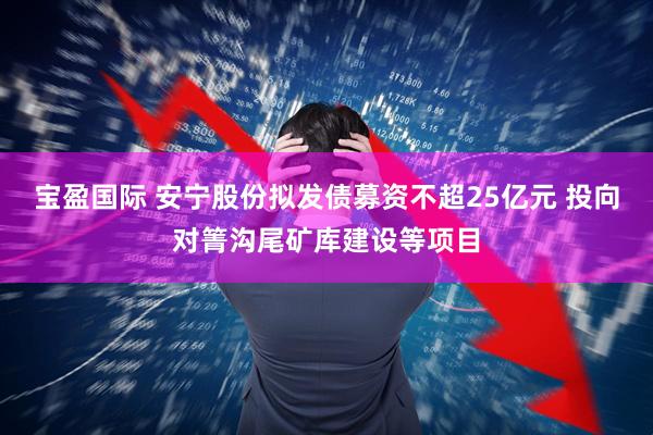 宝盈国际 安宁股份拟发债募资不超25亿元 投向对箐沟尾矿库建设等项目